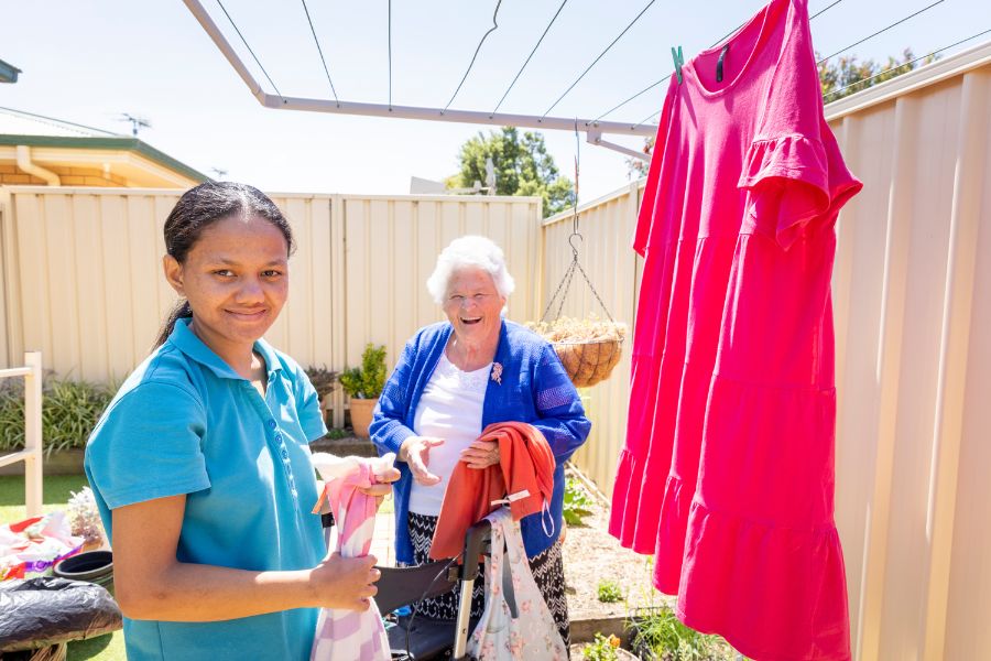 In home care laundry services upper hunter vallery